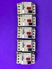 Telemecanique GV2-M07 Motor Circuit Breaker w/ GV2-AN11 Aux Contact [Lot of 5]