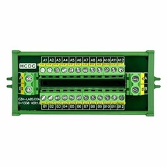 30amp/300v 2×12 Position Terminal Block Distribution Module screw Mount