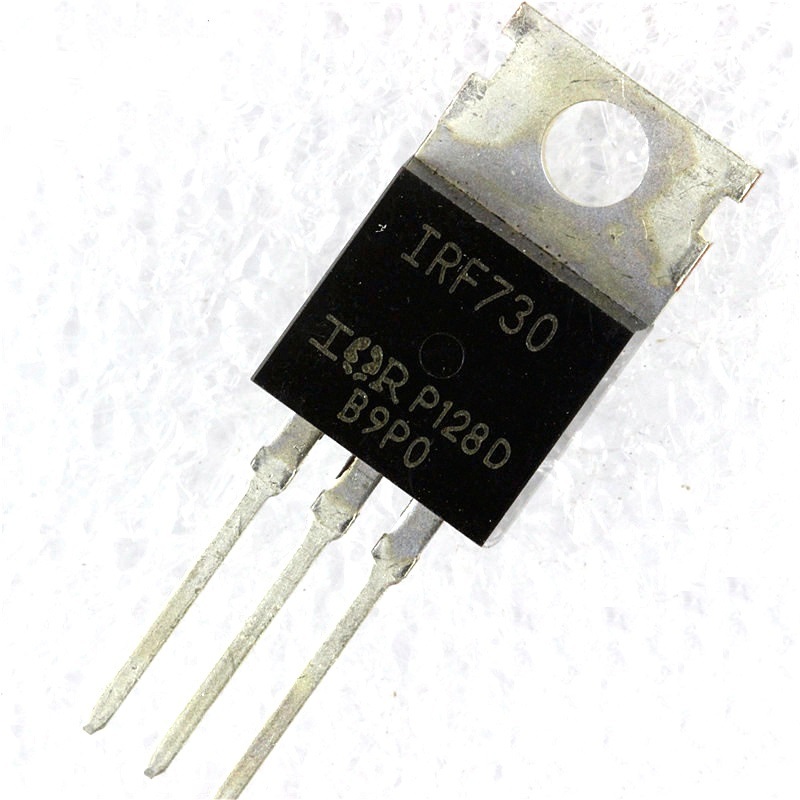 2pcs IRF730 IRF730PBF MOSFET N-Channel 5.5A 400V 1Ω New TO-220