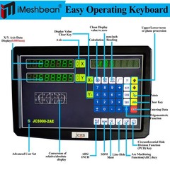 Linear Scale Digital Readout 2/3 Axis DRO Display Kit for Bridgeport Mill Lathe