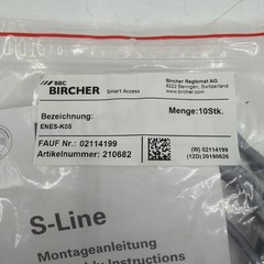 Bircher ENES-K05 (Part #210682) S-Line end piece New Sealed