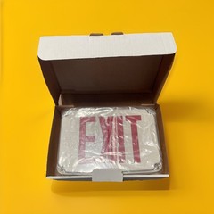 🔥Cooper Sure-Lites LPXW61RWH Outdoor LED Exit Sign 120/277V AC ~ 1 Unit🔥