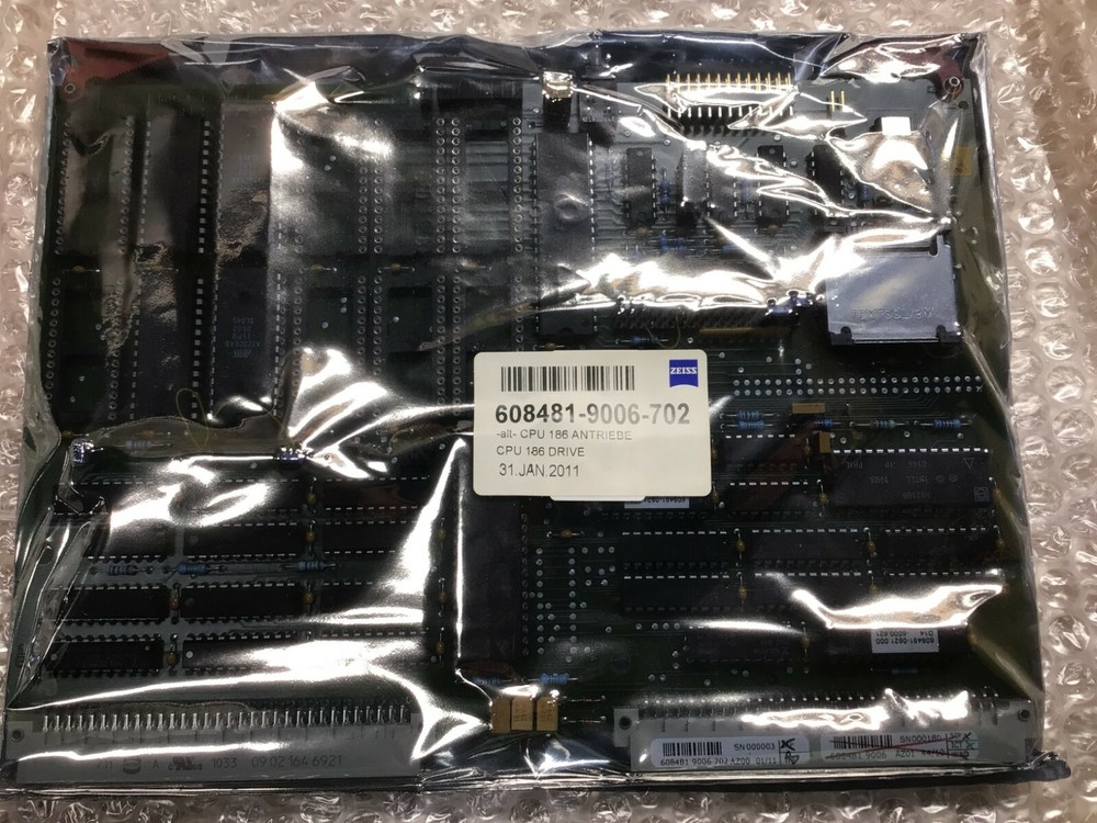 New Carl Zeiss CPU 186 Drive 608481-9006-702