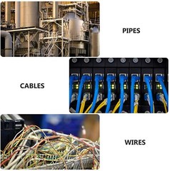 Split Automotive Computer Cable Cord Management Cover Protector,Anti-Scratch Lot