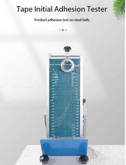 Pressure-Sensitive Tape Initial Adhesion Tester with Rolling Ball Test Machine