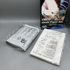 Hi-Touch Imaging YMCO 6×8” (15cm X 20cm) Photo paper Kit 30 Prints