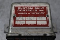 Custom Built Controls EFOL 120VAC 75 Frequency Relays New Old Stock (Lot of 2)