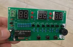 Electronics Soldering Practice Kit Digital clock, Multifunctional DIY Clock Kit