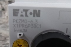 Eaton XTPR6P3BC1 600VAC Maximum Voltage Rating 3 Pole Manual Motor Protector