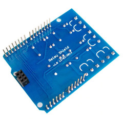 1 PCS 4 channel relay shield module control board expansion for arduino UNO R3
