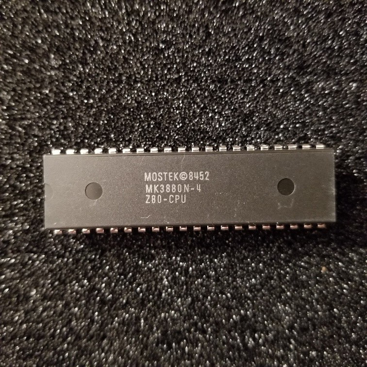 Mostek MK3880N = Z80a 4mhz Processor CPU, unused factory box. Vintage computers!
