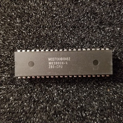 Mostek MK3880N = Z80a 4mhz Processor CPU, unused factory box. Vintage computers!