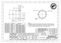 1Pack AC-RING-WHT-PK1 XLR Connectors XLR COLRD ID RINGS