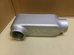 Crouse-Hinds LB-200 M 53, 2″ Form 5 Conduit Body with Rollers, No box