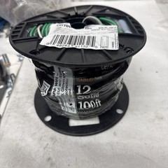 Cerrowire Tri-Wire 100 ft. 12/3 Solid CU THHN Black White Green Heat Resistant