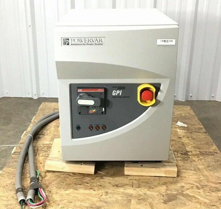 POWERVAR ABC15.0-20D40Y POWER CONDITIONER 208-V 3-PH DELTA-CONNECTION 15-KVA