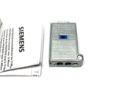 Siemens 6GK1500-0EA02 PROFIBUS Bus Connector with Axial Cable Outlet