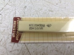 NTE 25W3D0 Flameproof Resistor 3 Ohm 25 W New