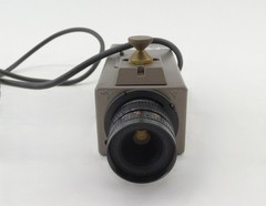 Matsushita Panasonic WV-CL300 Color CCTV Camera W/ Fujinon 1:1.4/16 Lens 120V…