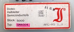 DIOTEC 1000x Silicon Surface Mount Rectifier Diodes SM4004