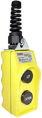 SUNS CSB-292Y-HGA UL Listed Yellow Up/Down Pendant Station 4NO