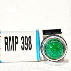 MARUYASU DENGYO GREEN PILOT LAMP A30ILT100 P.100-110V.
