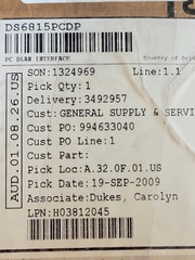 GE FANUC DS6815PCDP1B1A I/O INTERFACE MODULE DLAN NEW FREE SHIPING