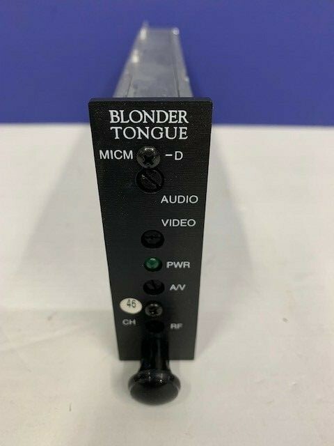MICM-45D Channel 46 Audio Video Fixed Channel Modulator NEW