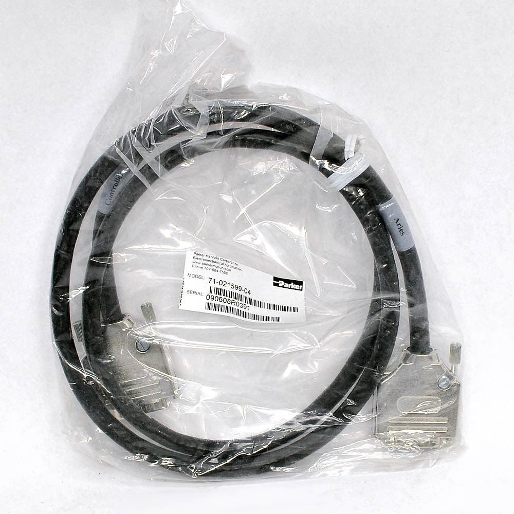 NEW Parker Hannifin 71-021599-04 Aries ACR Drive Controller Cable 4 Feet