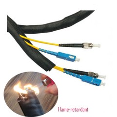 Braided Split Wire Loom Wrap Cable Sleeve Tube Harness Lot Sheathing Management