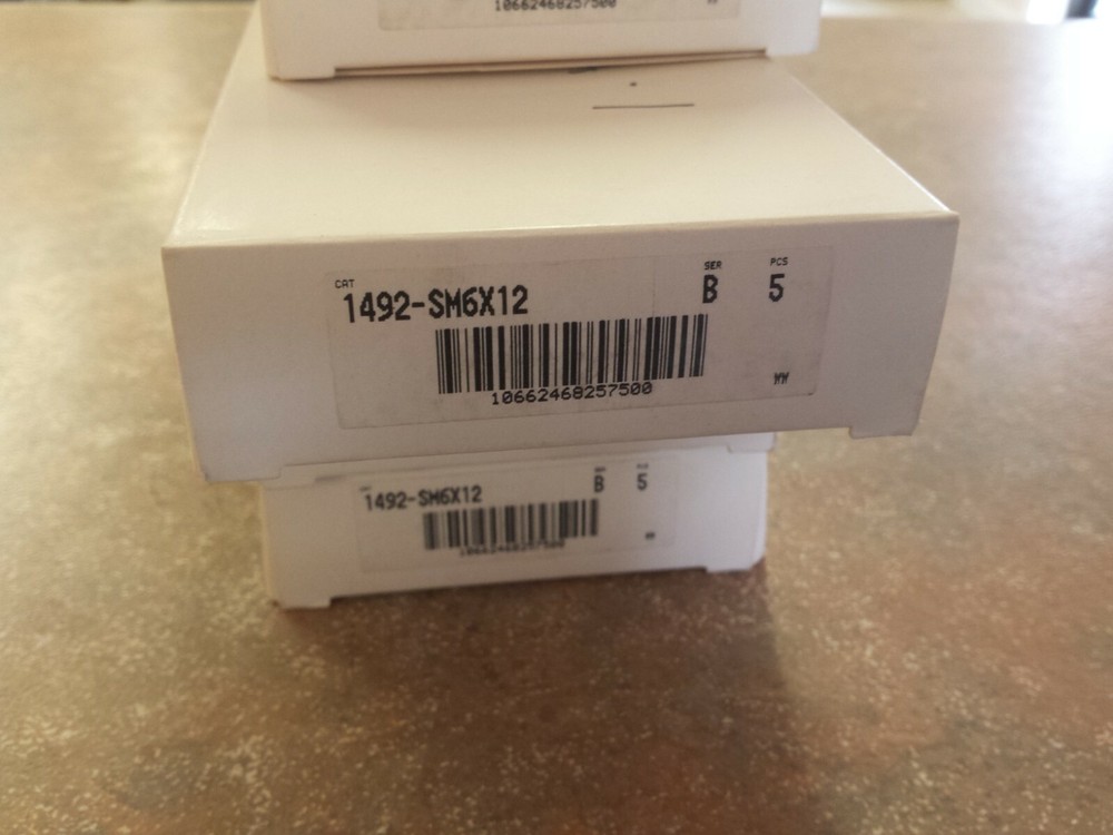 1492-SM6X12 Allen Bradley (1 Box of 5 Sheets) New