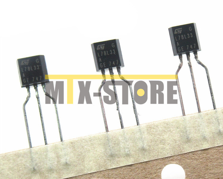 200PCS POSITIVE VOLTAGE REGULATORS IC ST TO-92 L78L33ACZ L78L33A L78L33