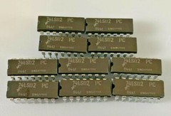 (LOT OF 10) FAIRCHILD 74LS02PC 14PIN-DIP 280-22001-234