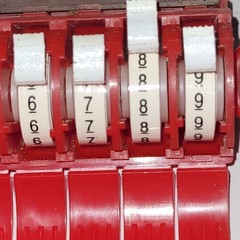 3M Scotch Code STD-0-9 Wire Marker Tape Dispenser 12174