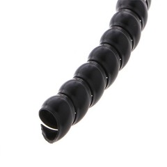 1m Spiral Wire Organizer Wrap Tube Flame retardant Cable Casing SleevYJUSH=t=