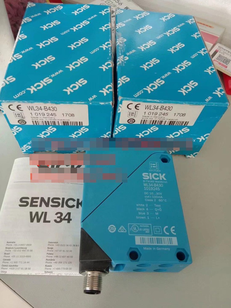 1PCS NEW WL34-B430 sensor Sick