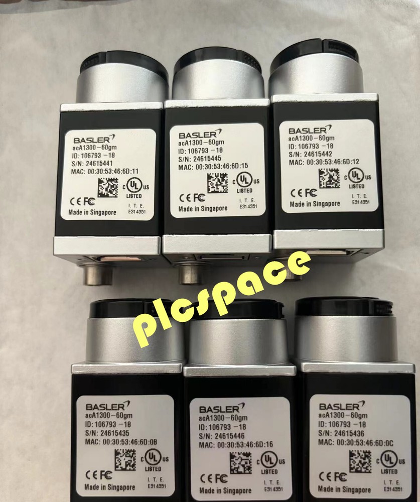 BASLER acA1300-60gm used industrial camera acA1300-60gm