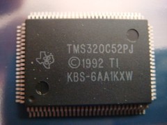 LOT of 10 TMS320C52PJ Vintage DSP Chips by Texas Instruments – NEW and UNUSED