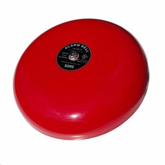 SUNS CB-10R-24 Red 24V Alarm Bell 10 Inch 24 Volt DC (10″ in 24 VDC)