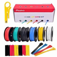 22awg Silicone Hook Up Wire od 1.7 Mm 22 Gauge Stranded Tinned Copper Wire