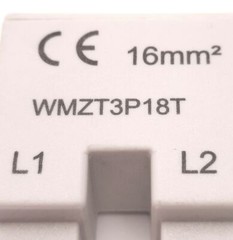 Eaton WMZT3P18T Busbar Three Poles, 18 Terminals, 480v AC 96v DC, 80 A Max