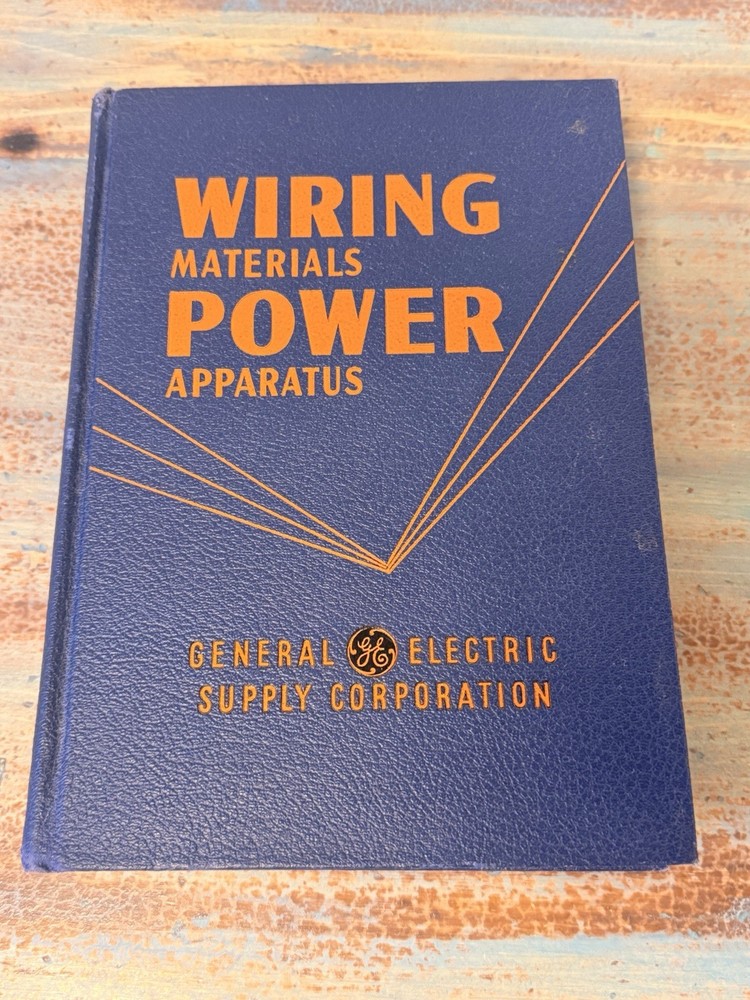 1951 General Electric Supply Corp Catalog Wiring Materials Power Apparatus Book