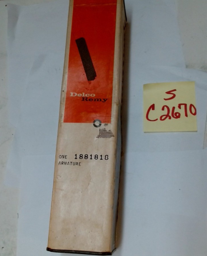 VINTAGE DELCO 1881818 NEW UNOPENED BOX ARMATURE