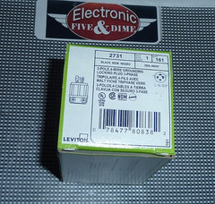 2731 Leviton 30 Amp 480V Grounding Locking Plug