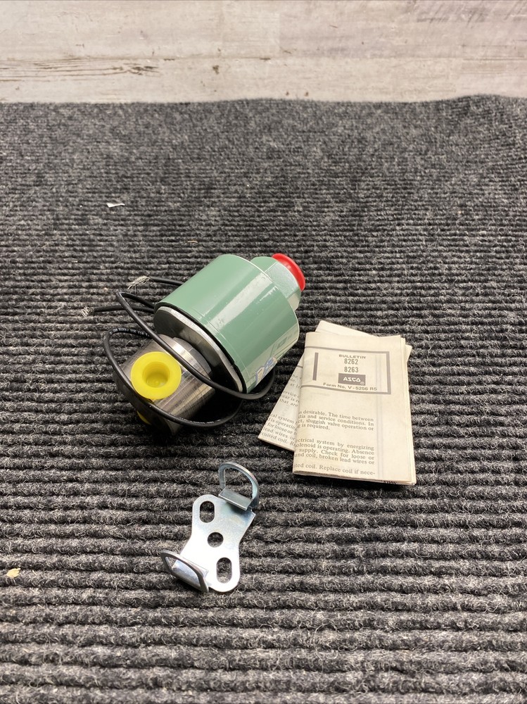 Asco 8262C62 Red-hat Solenoid Valve 120v-ac