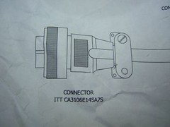 ITT Connector Belkin Cable 50″ Ca3106E14Sa7S + 9418 4/C Awg 18