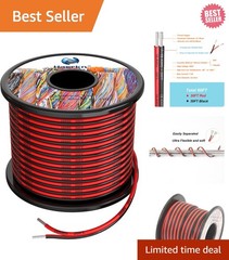 18 AWG Silicone Wire (60ft) – Perfect for DIY Projects & Electrical Applications