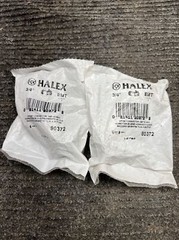 New Lot of 2 EMT HALEX Offset Connector, Die Cast Zinc, 3/4-In. -90372