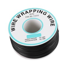 0.25mm Wire Wrap Single Wire Core Strand 30AWG Cable 250 Meters Black 7*7…