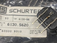 1pcs – SCHURTER 6130.5620 AC Power Entry Module, IEC Appliance Inlet C14